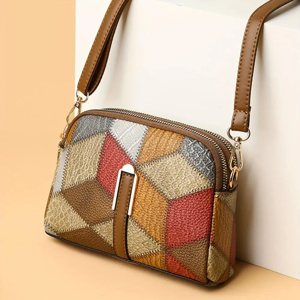 Luna – Mini Patchwork Umhängetasche