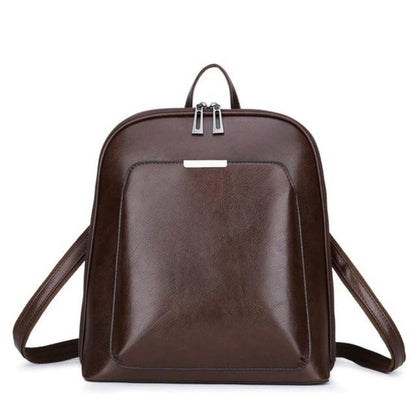 Classic Double-Zip Backpack – Schlankes Design