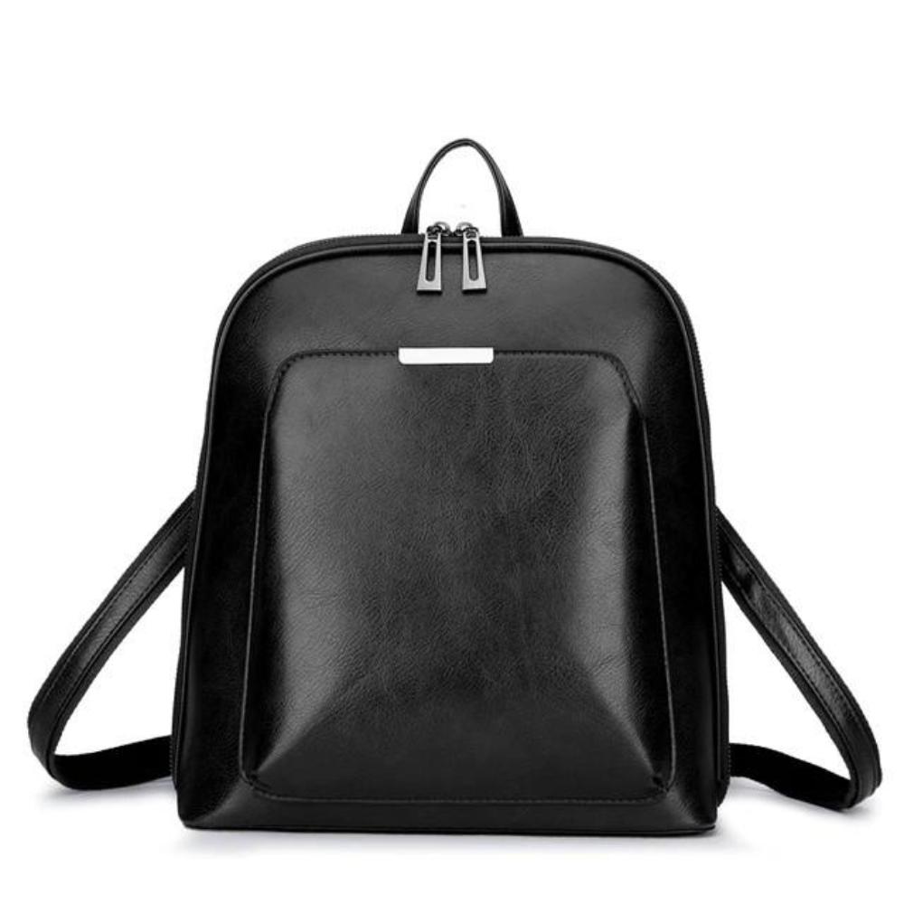 Classic Double-Zip Backpack – Schlankes Design