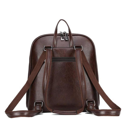Classic Double-Zip Backpack – Schlankes Design
