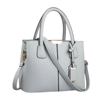 Selene - Elegant Structured Tote Handbag With Detachable Shoulder Strap