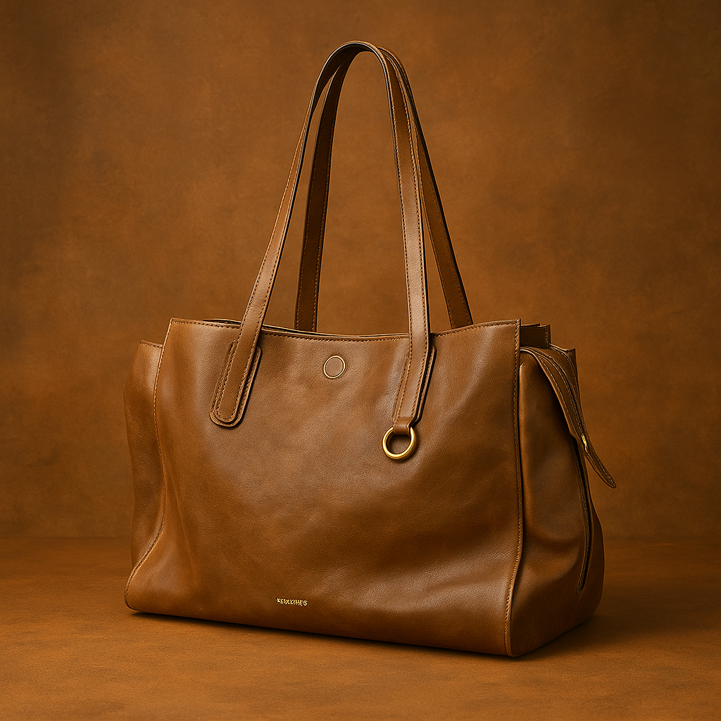 Jonathan - Spacious Leather Travel Bag