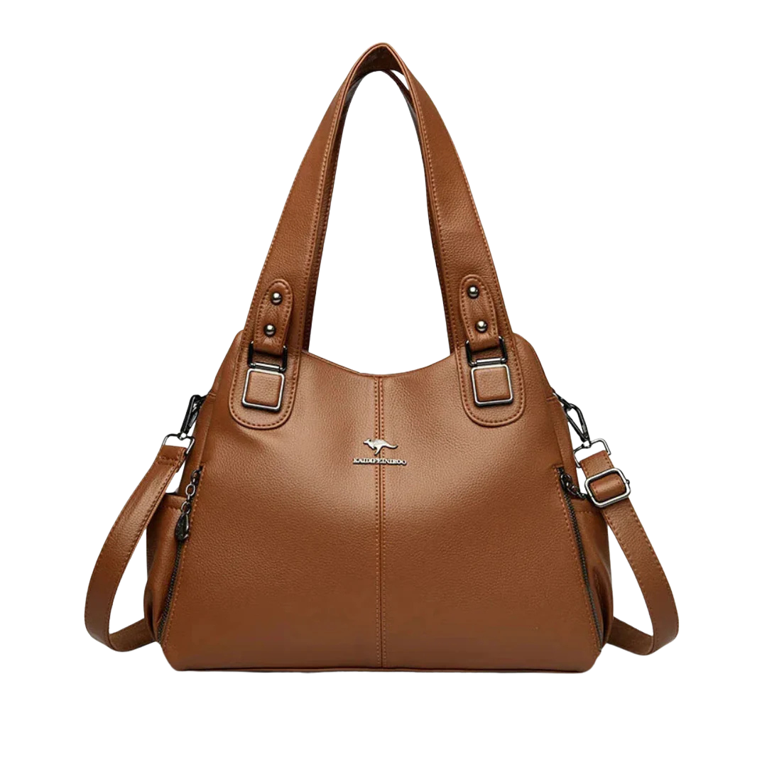 Isla - Classic Double Handle Tote Shoulder Bag