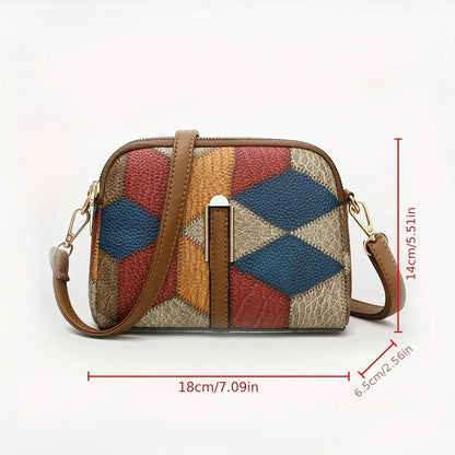 Luna – Mini Patchwork Umhängetasche