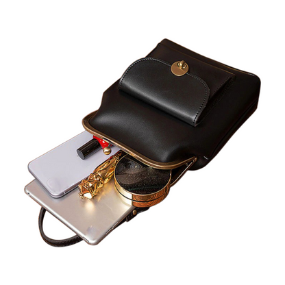 Vintage Kiss-Lock Tasche – Retro Chic Essential