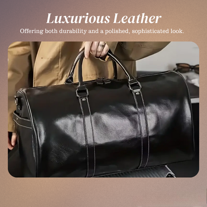Austin - Leather Weekender Travel Bag