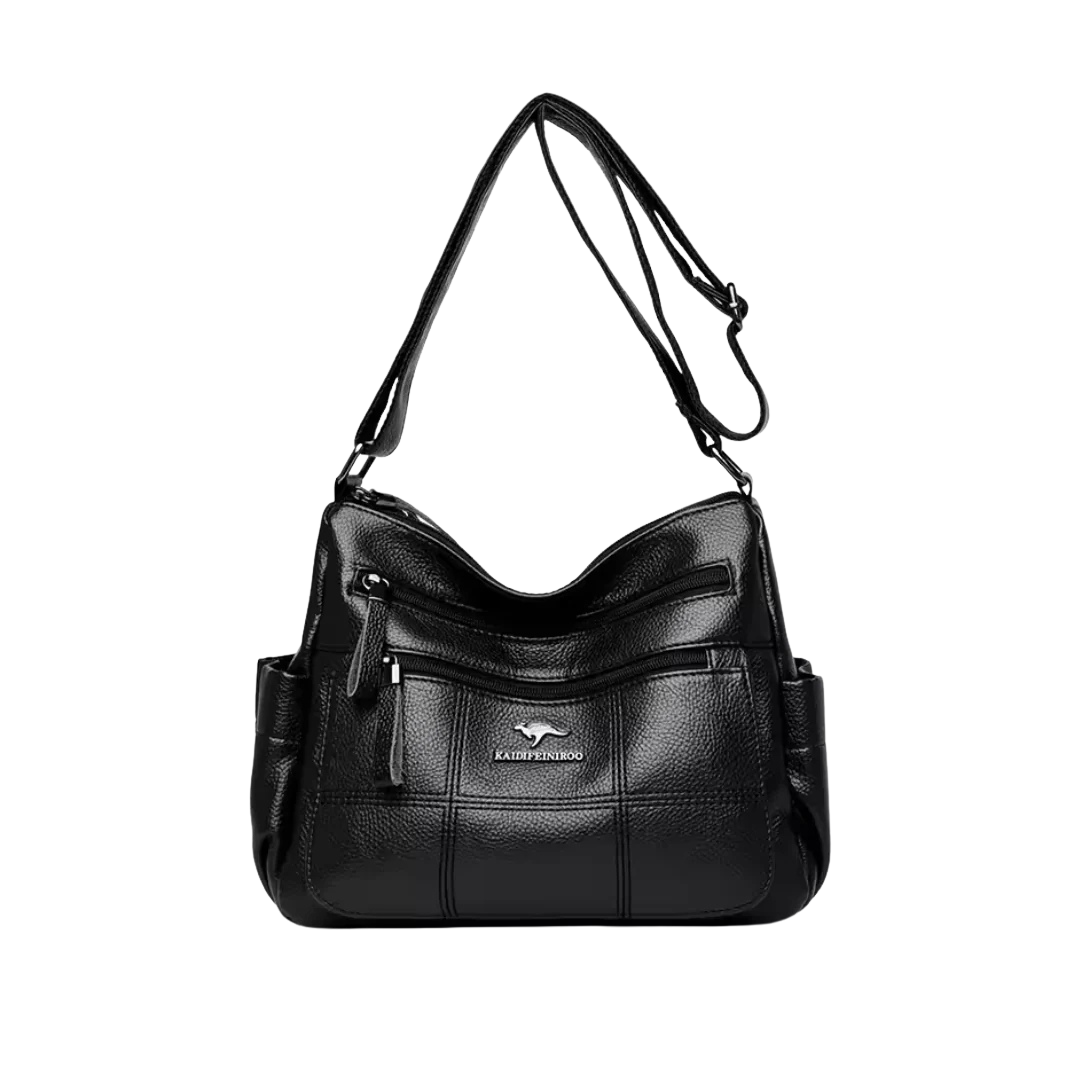 Amara - Classic Multi-Pocket Hobo Shoulder Bag