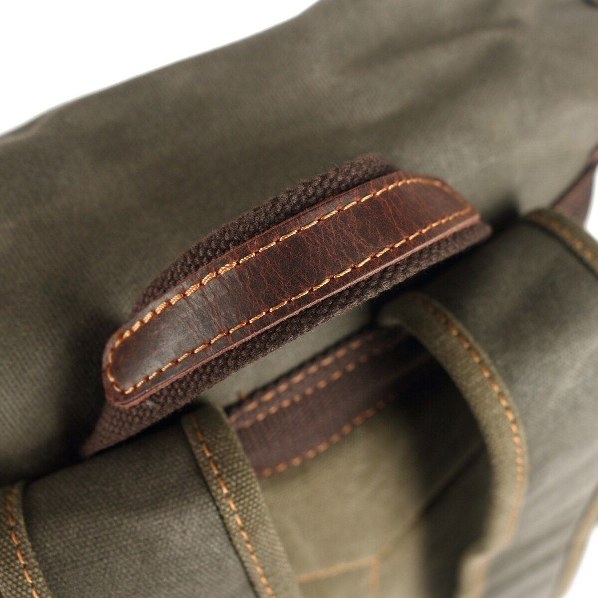 John - Heavy-Duty Canvas Hiking Backpack