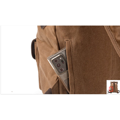 Marcus – Strapazierfähiger Canvas-Reiserucksack