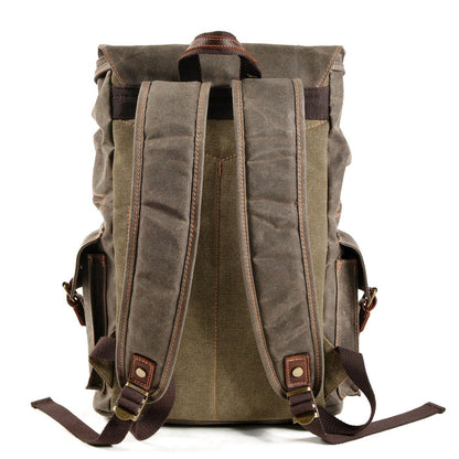 Brian - Canvas Large Capacity Backpack