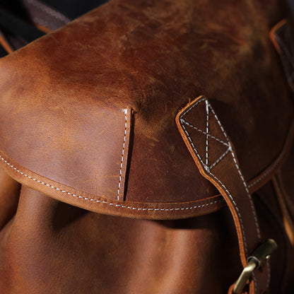 Jeffrey – Klassischer und robuster Lederrucksack