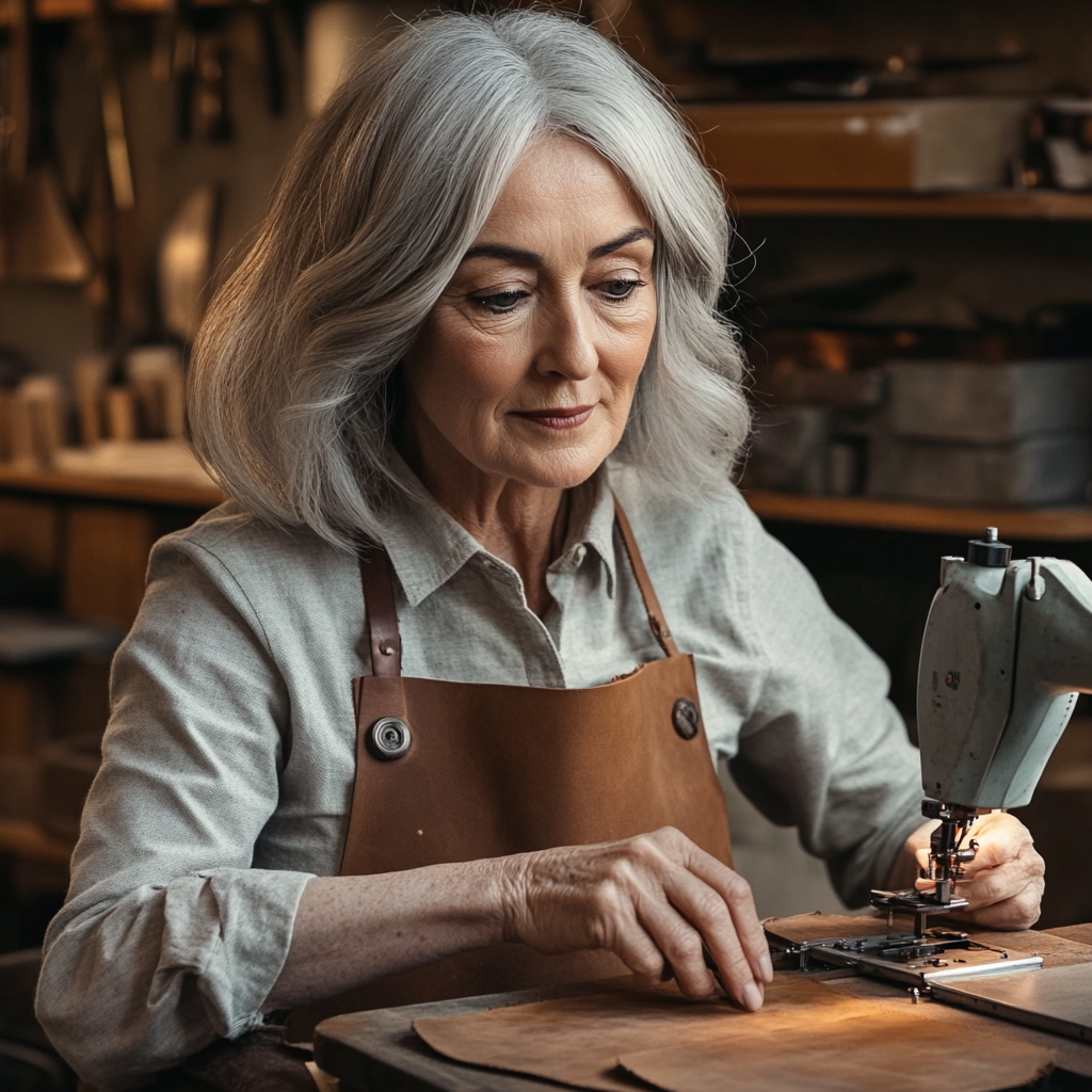 Amelia – Retro-Satteltasche zum Umhängen